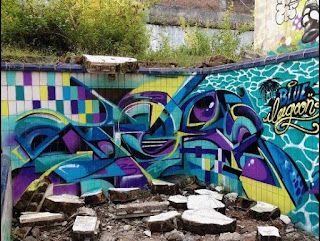 Graffiti Mural Letters by SIC