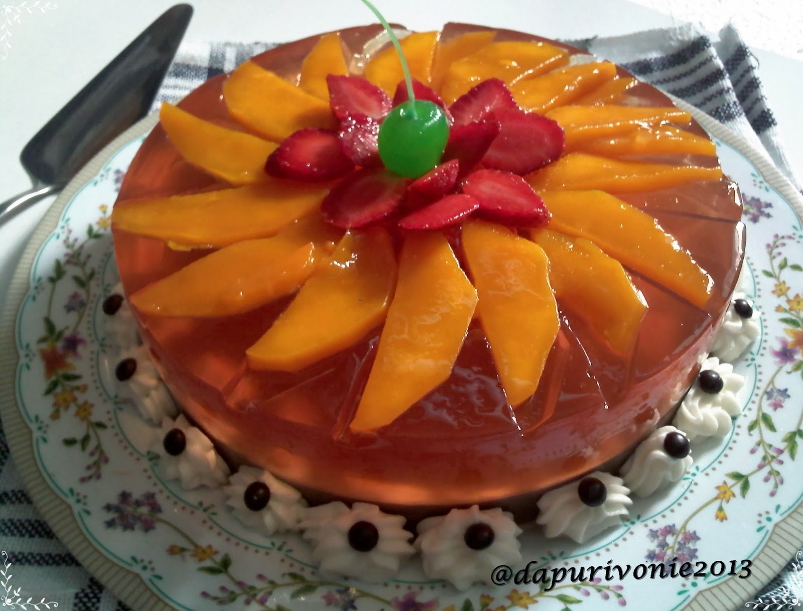 Cooking with Heart Puding Tart Buah 