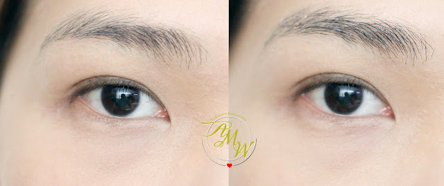 before and after photo of Flormar Brow Fixator Mascara_askmewhats