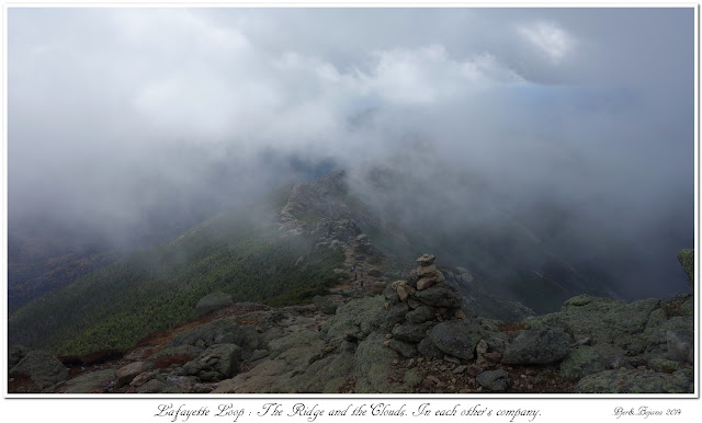 Lafayette Loop: The Ridge and the Clouds. In each other’s company.