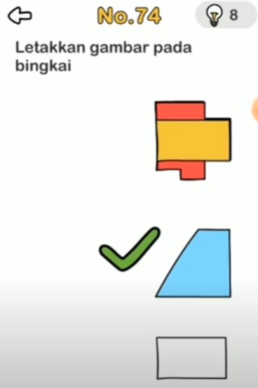 Letakkan Gambar Pada Bingkai