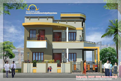 Duplex House Elevation