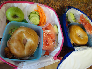 Bagel in a Lunch box