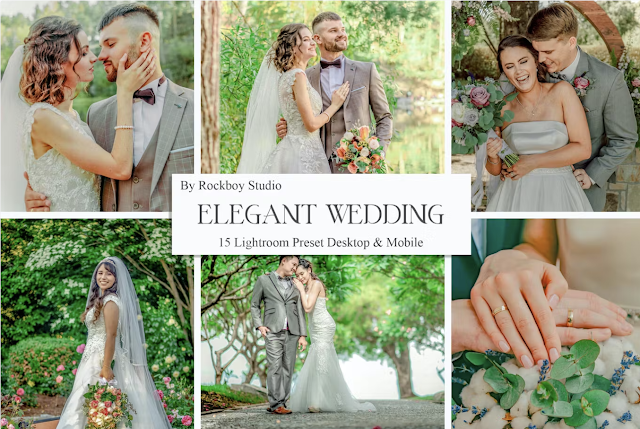 15 Elegant Wedding Lightroom Presets