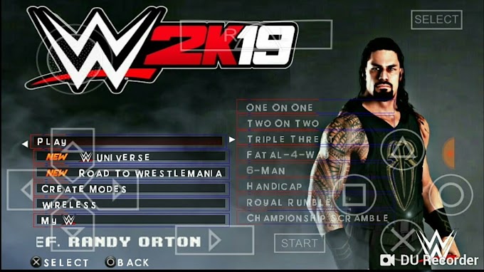 Download WWE 2K19 For PPSSPP High Compressed ISO 200 MB Latest 2019