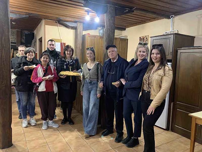 Επίσκεψη της ΣΑΕΚ Βέροιας στον Σύλλογο Βλάχων Βέροιας