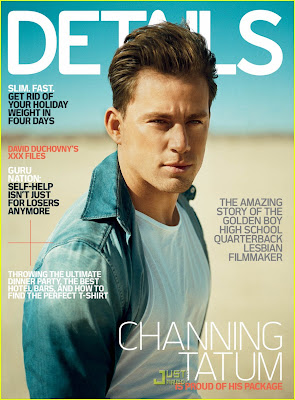 Channing Tatum on the Jan/Feb 2010 cover of Details