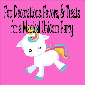 If you are looking for how to throw a Unicorn party, check out these fun party decorations, party favors, party treats, and more for the perfect Unicorn birthday party.