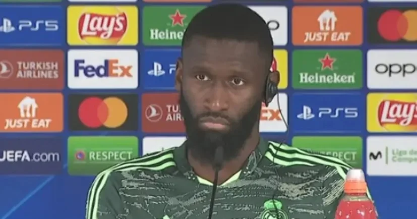 'My little cousin drew my attention to it': Rudiger opens up on Real Madrid misspelling his name