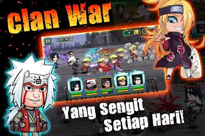 Shinobi Rebith: Ninja War MOD Unlocked v1.0.11 Apk + Data OBB Terbaru