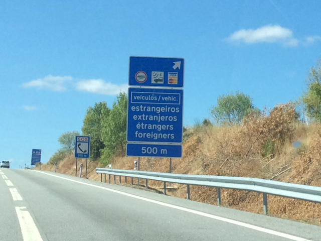 Toll roads in Portugal