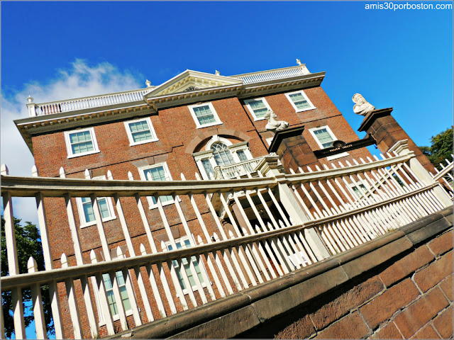 Exterior de la Mansión de John Brown en Providence, Rhode Island