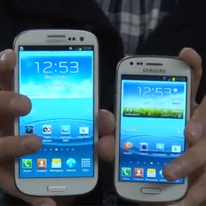 Samsung Galaxy S III vs Samsung Galaxy S III Mini (Hands On)