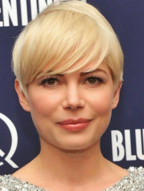 Latest Short Hairstyles for Round Faces 2014