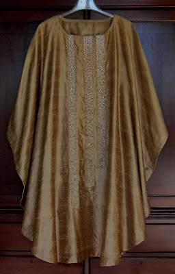 gold chasuble