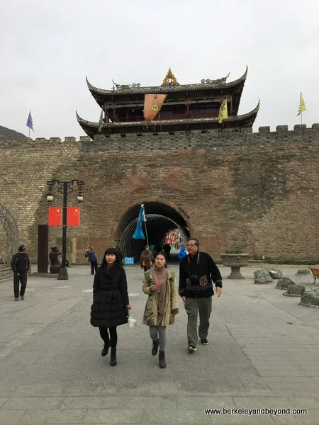 inner city gate in Songpan Ancient Town in Sichuan Province, China