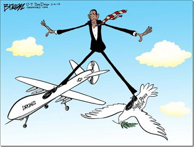 peace prize drones