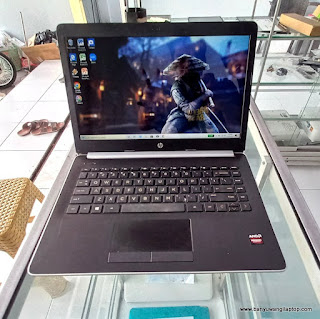 Jual Laptop HP 14-CMOO13AX - AMD A9 -DOBLE VGA - Banyuwangi