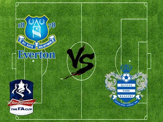 Everton vs QPR 4 Januari 2014 FA CUP