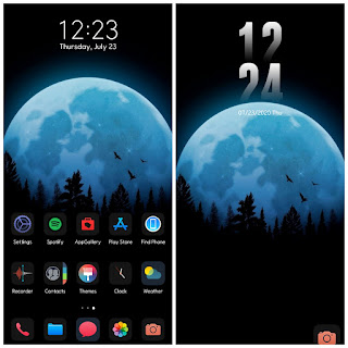 iOS 14 Dark Moon Theme For EMUI 10 / 9 and Magic UI 3/2