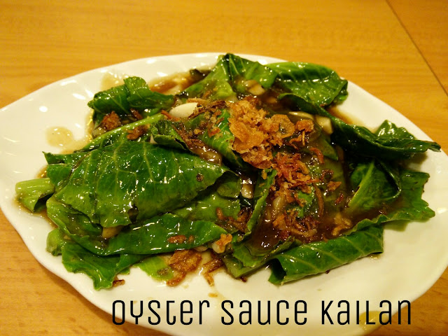 Paulin's Munchies - Rattana Thai at Tanjong Pagar Plaza - Oyster Sauce KaiLan