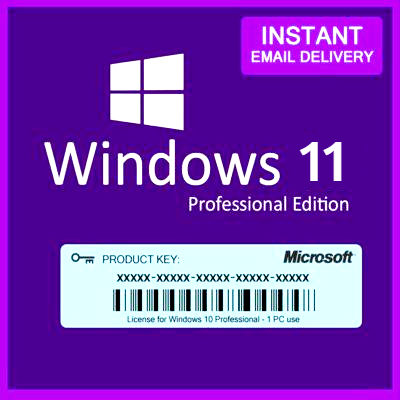 Windows 11 Pro Key Lifetime License Instant Delivery