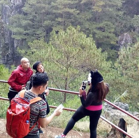 Angel Locsin Enjoys The View In Mount Costa