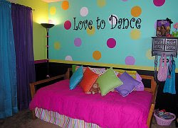 Teen Bedroom Wall Designs