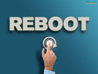Reboot the system