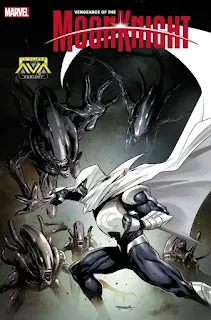Aliens vs. Marvel en nuevas portadas variantes que saldrán en julio de 2024