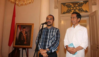 menjelang pelantikan presiden RI ke 7, penyerahan nama menteri, Ketua KPK bertemu Jokowi-JK