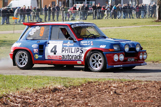 Renault R5 Turbo2 rally car.