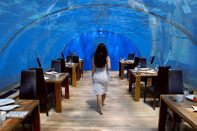 Luxury Interior Design Undersea Restaurant