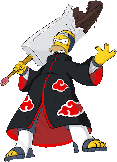 Kisame Homer Simpson