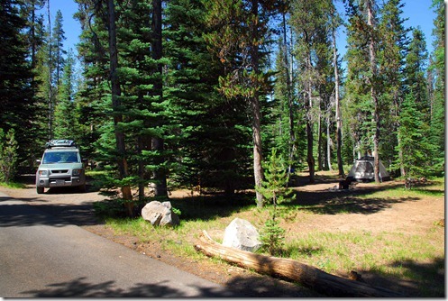 Crater Lake Campsite