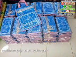 Undangan Tas Furing List Dan Pita Perak Silver