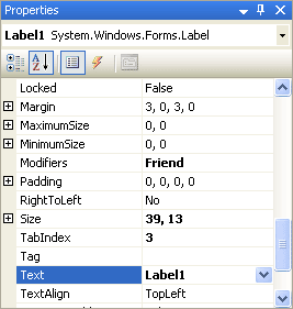 Tutorial VB.Net The Text Property of a Control | Unikama