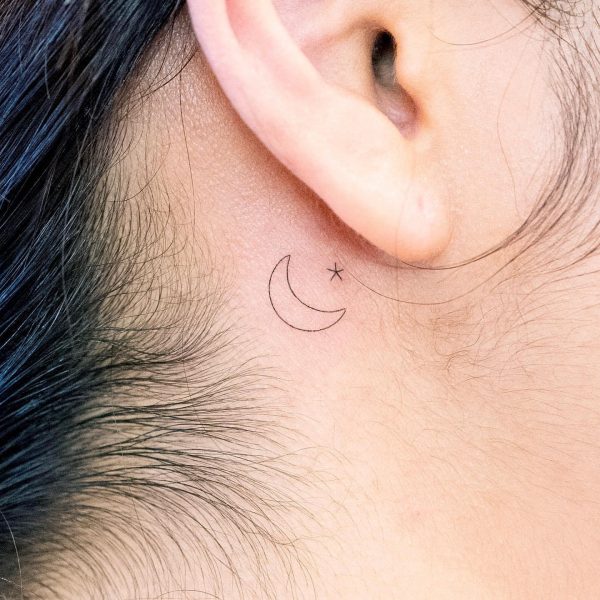 Mini tatuagens femininas - 100 ideias para deixar vocês inspiradas