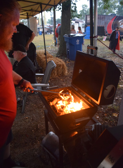 Firing up an M Grills m6 for an SCA Steak Cookoff at 2019 Praise The Lard BBQ Contest