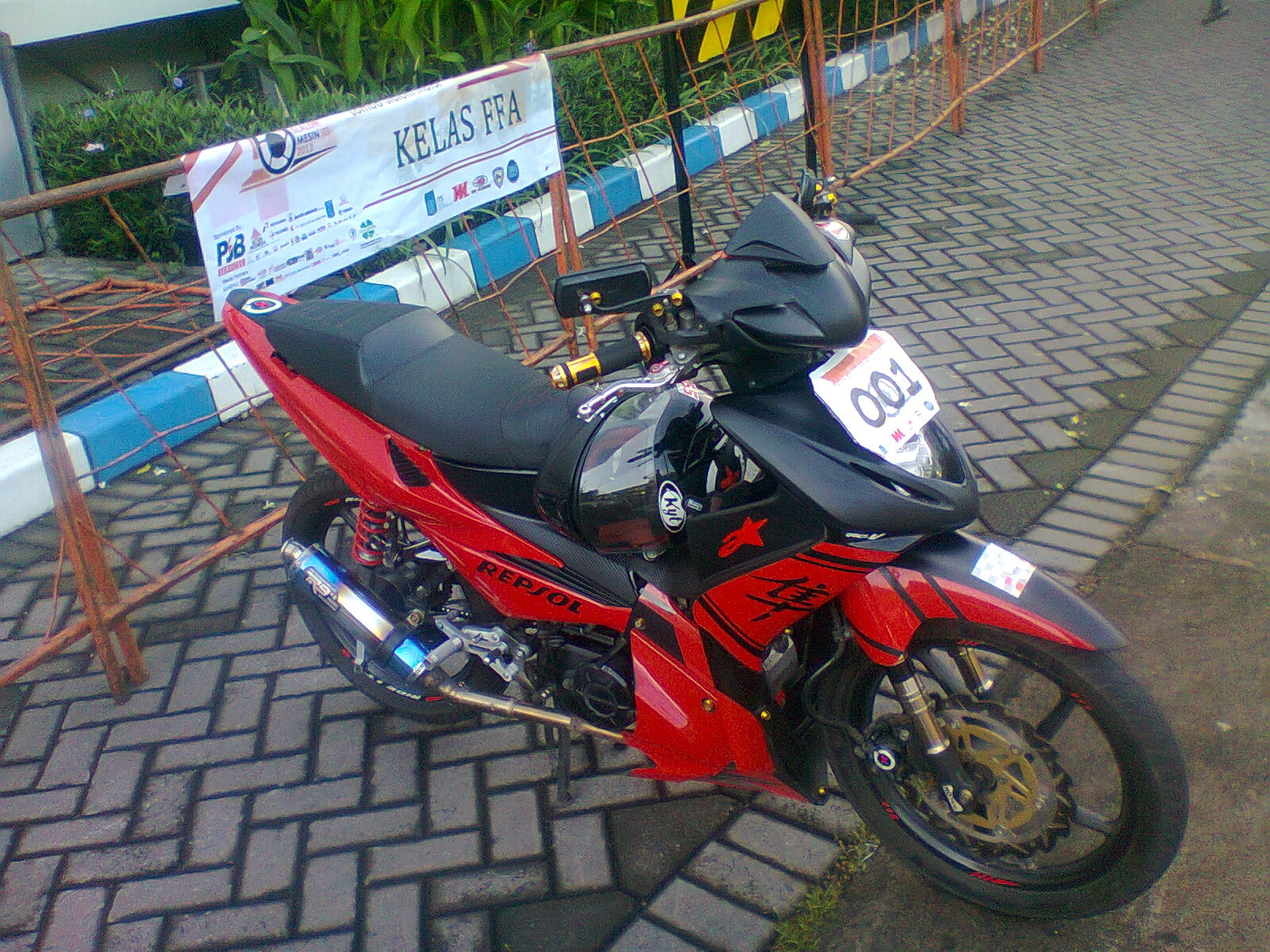 DINO Revo Modifikasi Absolute Revo Two Wheel Slalom