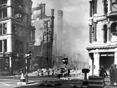 El bombardeo de Londres en la Segunda Guerra Mundial