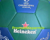 Logo Heineken ti regala il pallone Uefa Champions League