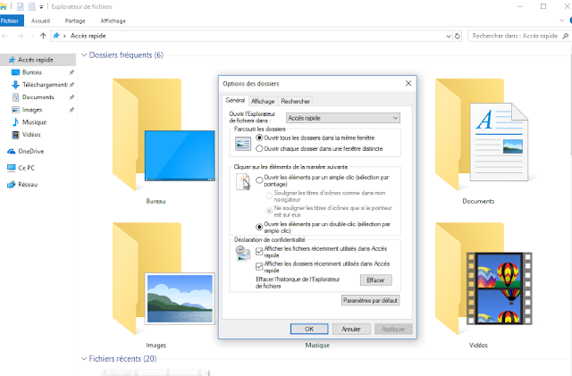 - إظهار الملفات والمجلدات المخفية في ويندوز Windows 10