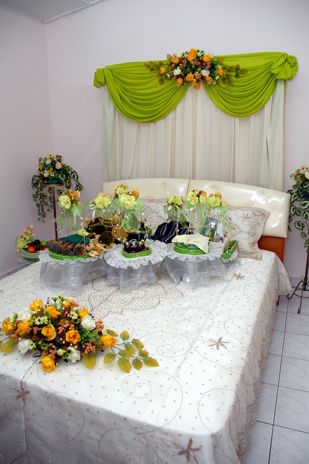 SENTUHAN SUTERA Koleksi Dekorasi Bilik Tidur Pengantin