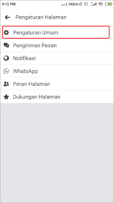 pengaturan umum