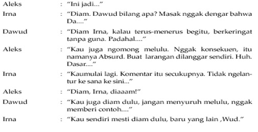 Naskah Drama Singkat Untuk 10 Orang - Contoh 43