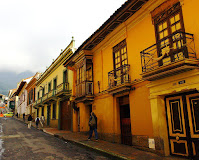 Улицы города Богота. Колумбия