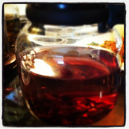 Rose Hip and Hibiscus Tea