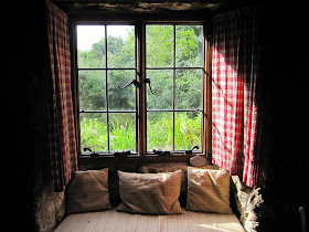 Cottage window. Photography by A Handmade Cottage