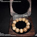 Wood bracelets Gelang Kayu Gaharu Malaccensis Kamendagan Batik Grad C Ukuran 18 mm